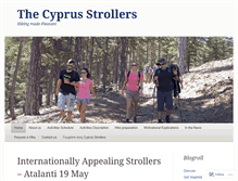 Tablet Screenshot of cyprus-strollers.org